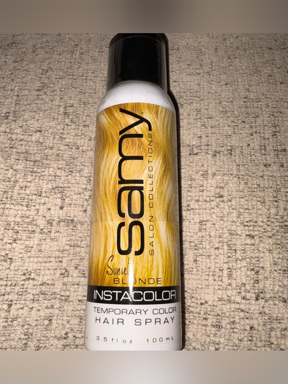 SAMY Insta Color Temporary Color Hair Spray 3.5oz SUNSET BLONDE. NEW nos.